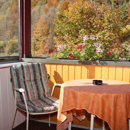 Doppelzimmer mit Balkon